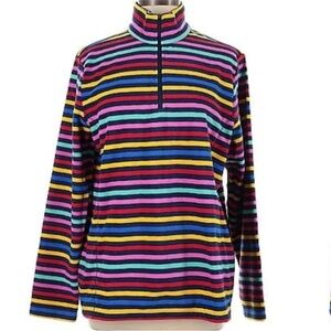 Lands end Fleece sweatshirt with zipper